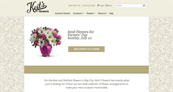 Desktop Screenshot of keitsflowershop.com